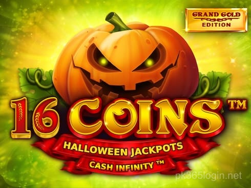 16 Coins Grand Gold Edition Halloween Jackpots